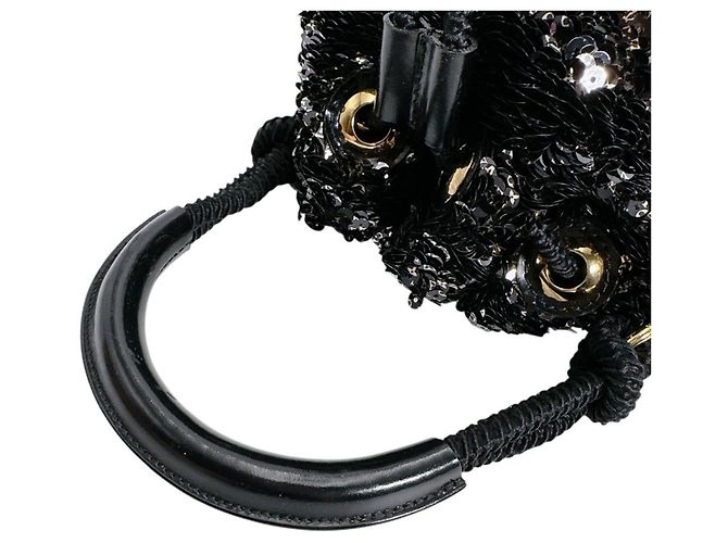 Borsa a tracolla Mini No Elococo di Louis Vuitton Nero - vista 8