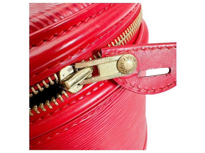 Borsa a mano Cannes Epi Louis Vuitton Rosso - vista 13