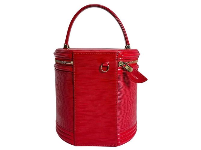 Borsa a mano Cannes Epi Louis Vuitton Rosso - vista 2