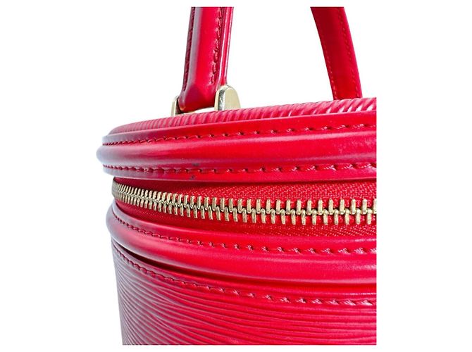 Borsa a mano Cannes Epi Louis Vuitton Rosso - vista 6