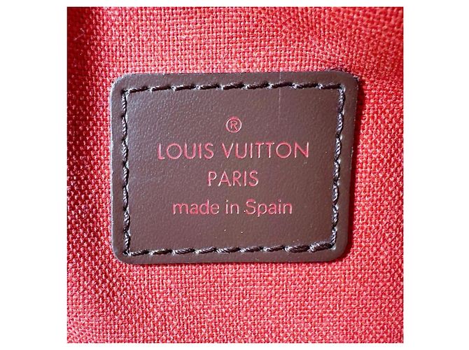 Borsa a tracolla in tela Damier Geronimos di Louis Vuitton Damier ebene - vista 14