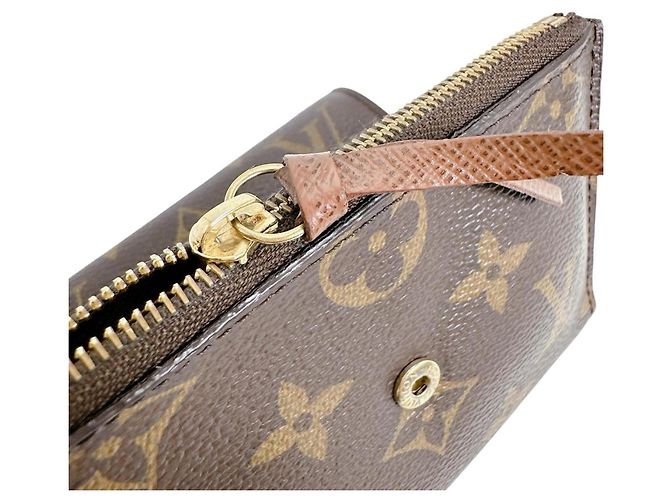 Cartera plegable Victorine Monogram Louis Vuitton Castaño - vista 15
