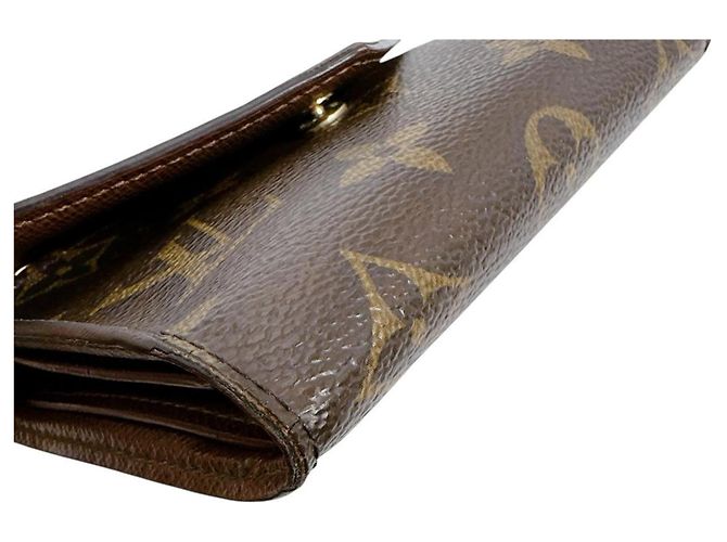 Cartera plegable Victorine Monogram Louis Vuitton Castaño - vista 5