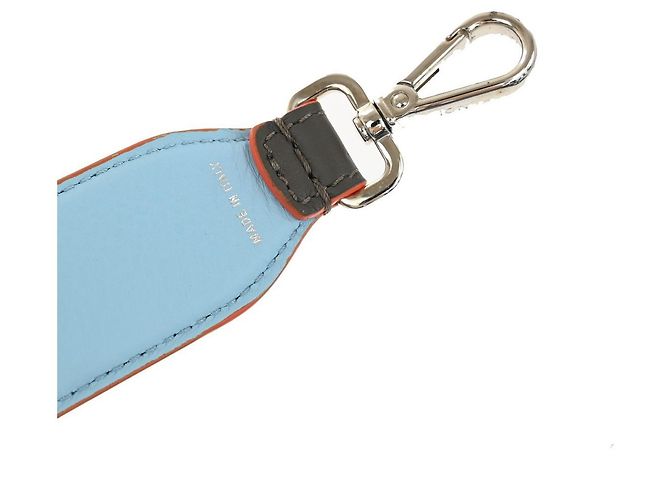 Fendi Mini Strap You Alça Curta de Ombro em Couro Studded - vista 7