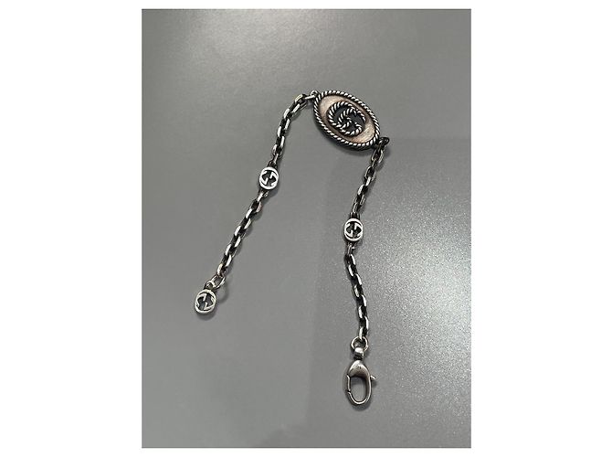 Bracciale a Catena GG Marmont di Gucci Argento - vista 3