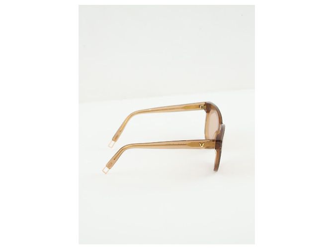 Autre Marque Braune Sonnenbrille - Ansicht 2