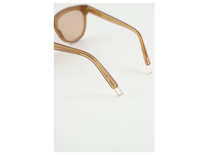 Autre Marque Braune Sonnenbrille - Ansicht 4