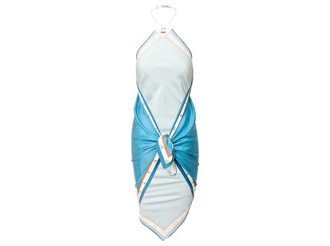 Vestido Bufanda de Seda Tod's Multicolor - vista 3