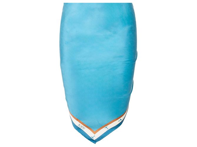 Vestido Bufanda de Seda Tod's Multicolor - vista 4