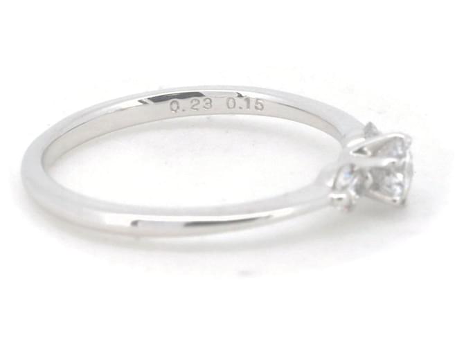 Autre Marque D&D144 PT900 Diamantring Silber - Ansicht 3