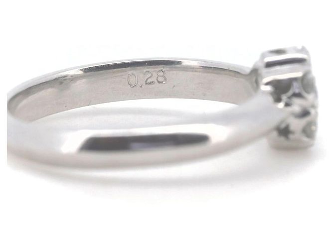 Autre Marque Ponte Vecchio Au750 Diamantring Silber - Ansicht 3