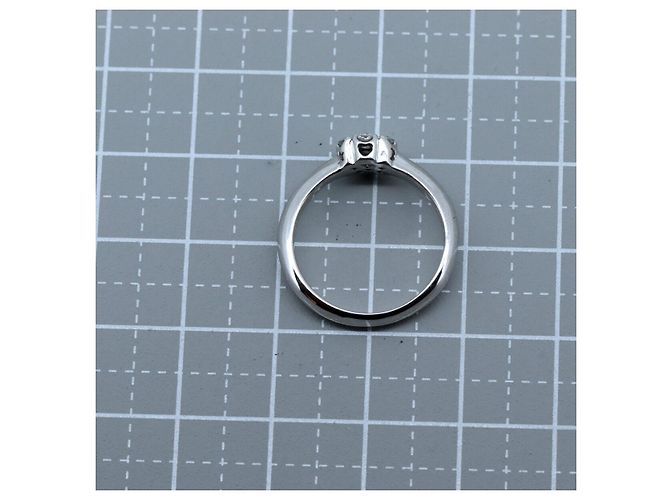 Autre Marque Ponte Vecchio Au750 Diamantring Silber - Ansicht 4