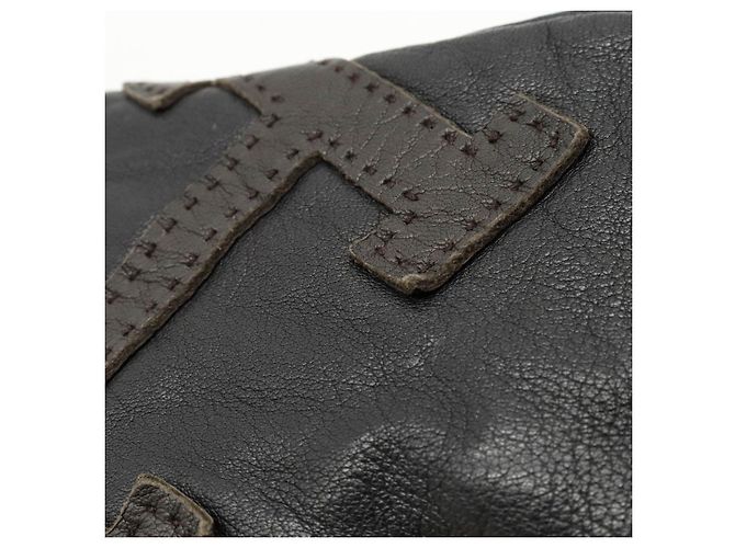 Luvas de couro Hermès Preto - vista 5
