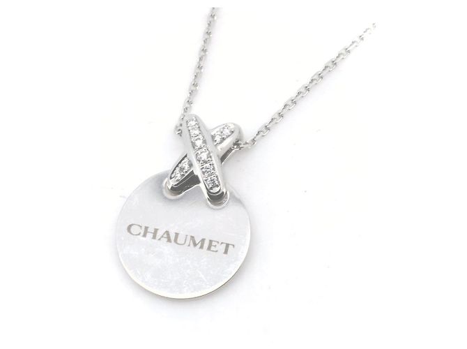 Collar de diamantes Chaumet Liens Au750 Edición Limitada Plata - vista 3