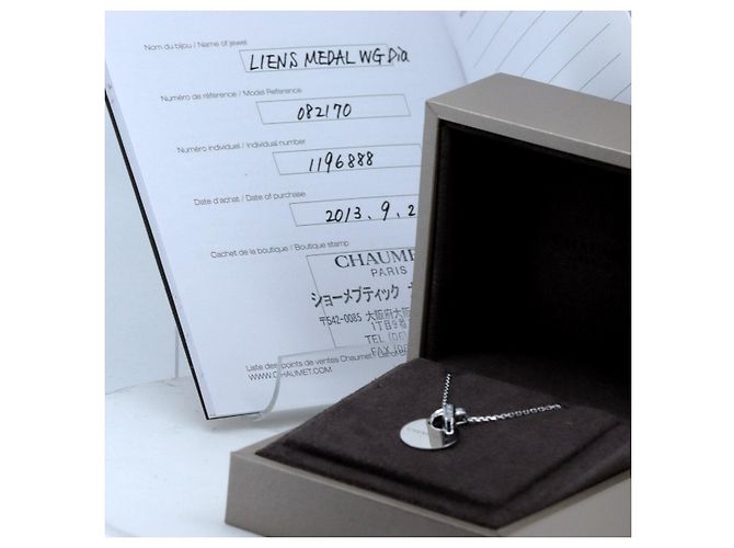 Collar de diamantes Chaumet Liens Au750 Edición Limitada Plata - vista 7