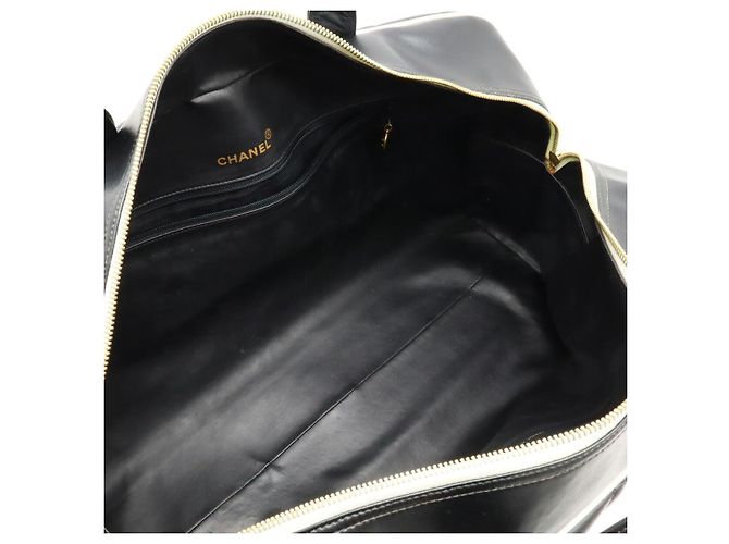 Bowling Borsa da viaggio in pelle Chanel Nero - vista 5