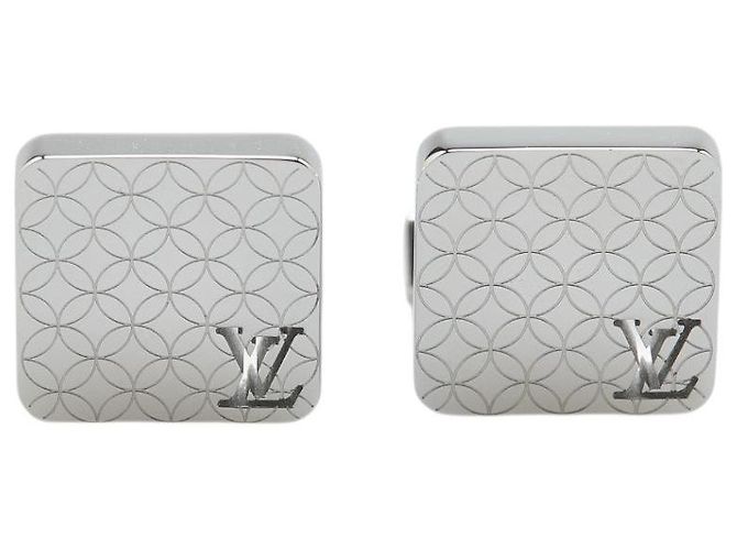Gemelli da polso Louis Vuitton Champs Élysées Argento - vista 2