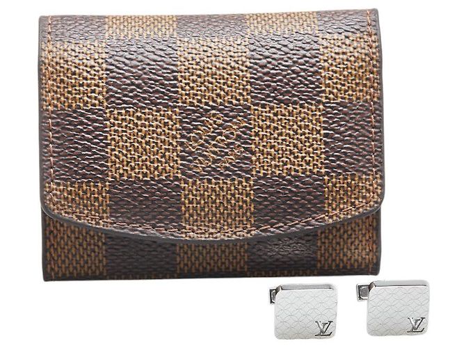 Gemelli da polso Louis Vuitton Champs Élysées Argento - vista 6