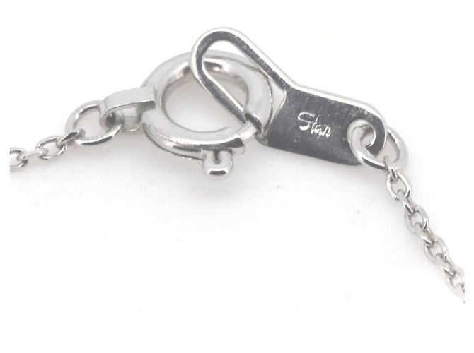 Autre Marque Collana Croce in Diamante Star Jewelry Au750 - vista 3