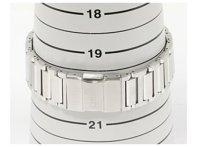 Autre Marque CITIZEN Serie 8 Edelstahl Uhr Silber - Ansicht 5