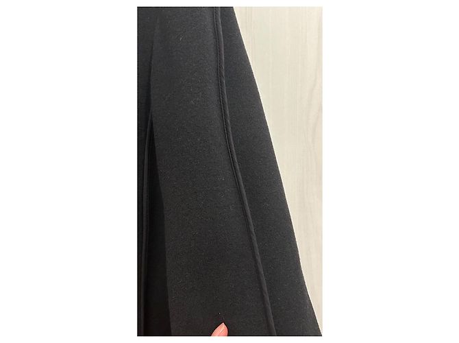Autre Marque Narciso Rodriguez Schwarzer Wollblazer Kurz - Ansicht 11