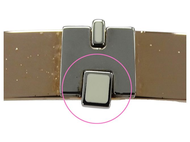 Hermès Hermès Irene GM Barrette Argento D'oro - vista 10