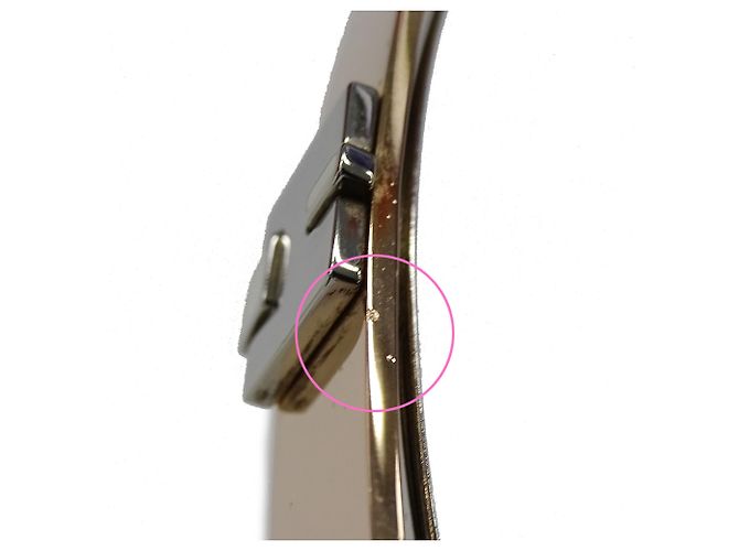 Hermès Hermès Irene GM Barrette Argento D'oro - vista 15