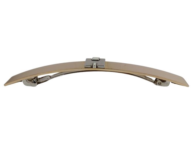 Hermès Hermès Irene GM Barrette Argento D'oro - vista 3