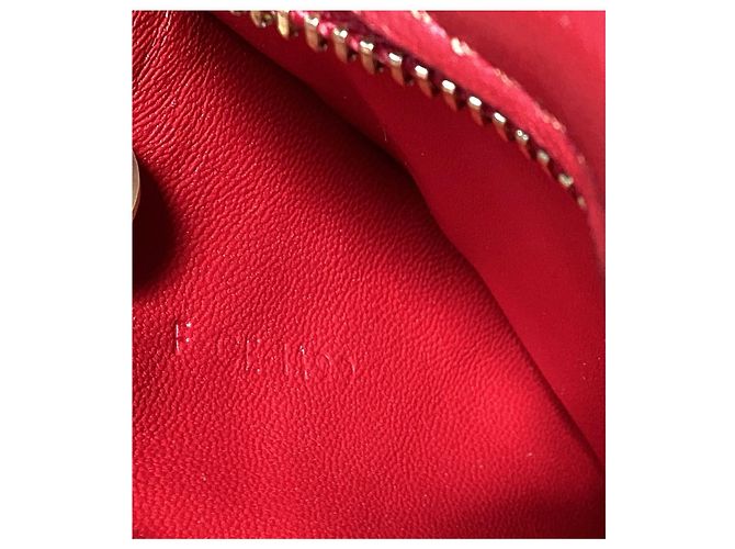 Classic Box Céline Borsa a spalla classica Celine in pelle di vitello bordeaux, modello piccolo Rosso Bordò - vista 10