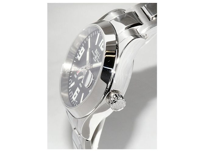 Autre Marque Orologio automatico Ball Engineer III Pioneer con quadrante nero PM9026C-SCJ-BK - vista 4