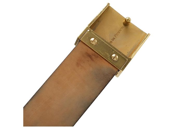 Cintura Monogram Louis Vuitton Marrone - vista 4
