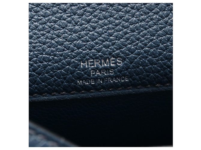 Borsa Clutch Kelly Depeche 25 in Taurillon Clemence di Hermès Verde - vista 4