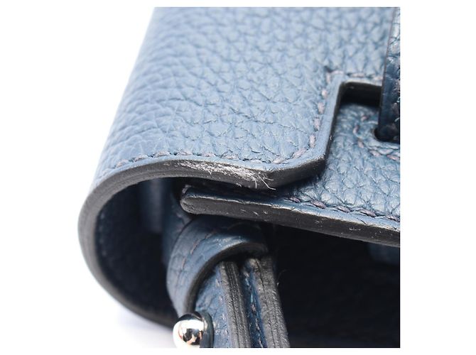 Borsa Clutch Kelly Depeche 25 in Taurillon Clemence di Hermès Verde - vista 8