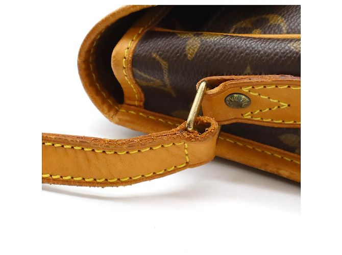 Borsa a spalla Gibeciere PM Monogram Louis Vuitton Marrone - vista 8