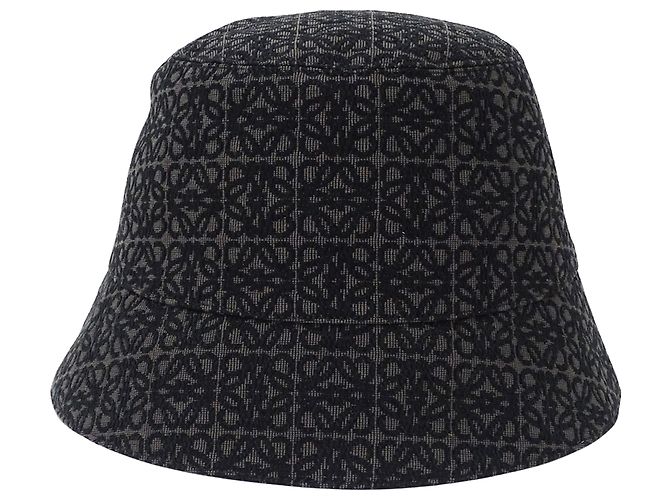 Cappello bucket in jacquard Anagram da uomo Loewe - vista 2