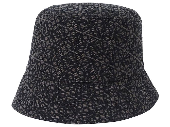 Cappello bucket in jacquard Anagram da uomo Loewe - vista 4
