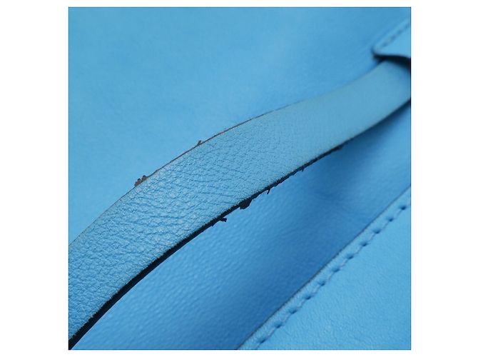 Borsa a Spalla/Clutch Rockstud Valentino Garavani Blu - vista 9