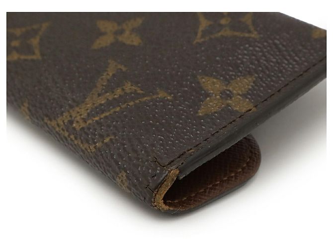 Monedero Louis Vuitton Monogram Multicle Lava Castaño Monograma - vista 4