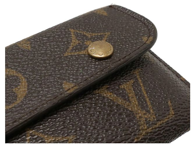 Monedero Louis Vuitton Monogram Multicle Lava Castaño Monograma - vista 5