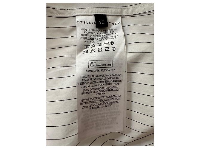 Stella Mc Cartney Camisa de negocios de algodón Stella McCartney Multicolor - vista 10
