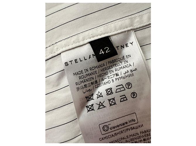 Stella Mc Cartney Camisa de negocios de algodón Stella McCartney Multicolor - vista 11