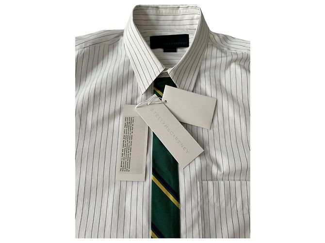 Stella Mc Cartney Camisa de negocios de algodón Stella McCartney Multicolor - vista 7
