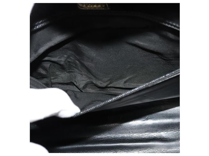 BALLY Borsa a Spalla in Pelle Nera e Oro Auth BA4529 Nero D'oro - vista 20