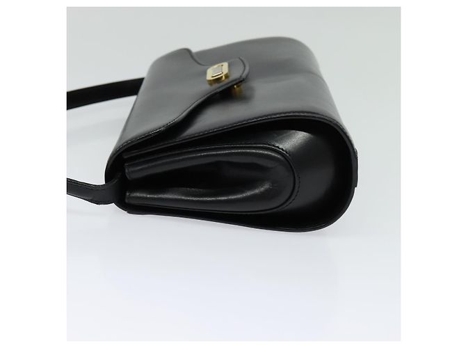 BALLY Borsa a Spalla in Pelle Nera e Oro Auth BA4529 Nero D'oro - vista 4