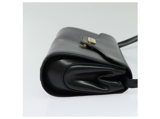BALLY Borsa a Spalla in Pelle Nera e Oro Auth BA4529 Nero D'oro - vista 5