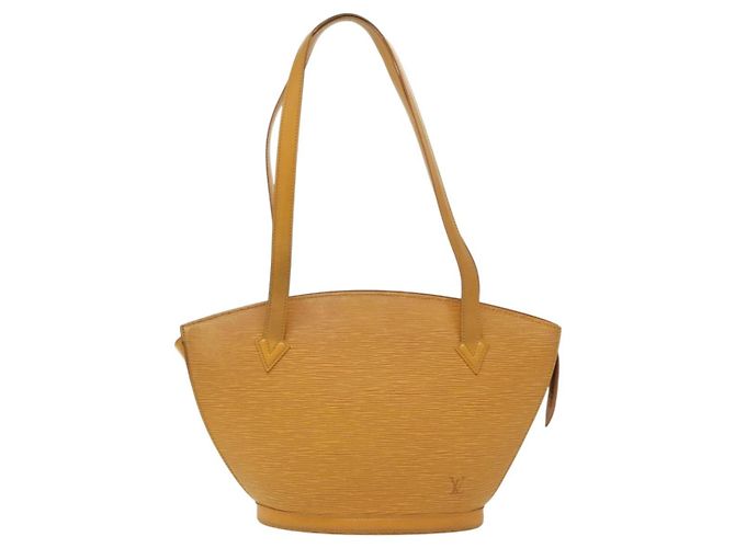 LOUIS VUITTON Borsa Lunga con Manici Saint Jacques Epi Gialla M52339 LV Auth BA5080 Giallo - vista 2