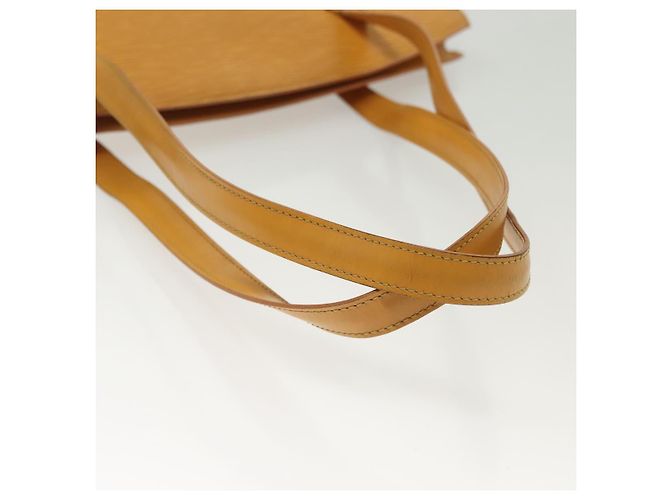 LOUIS VUITTON Borsa Lunga con Manici Saint Jacques Epi Gialla M52339 LV Auth BA5080 Giallo - vista 7