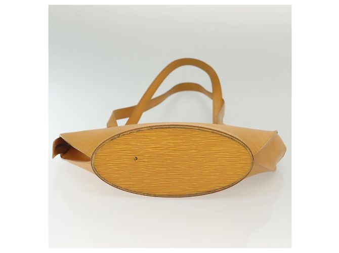 LOUIS VUITTON Borsa Lunga con Manici Saint Jacques Epi Gialla M52339 LV Auth BA5080 Giallo - vista 9