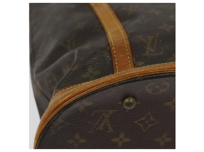 LOUIS VUITTON Borsa a Spalla Monogram Bucket GM M42236 LV Auth 139561 Monogramma - vista 17