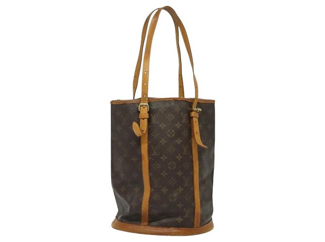 LOUIS VUITTON Borsa a Spalla Monogram Bucket GM M42236 LV Auth 139561 Monogramma - vista 2